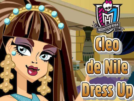 Cleo de Nile – Monster High anziehen spiel