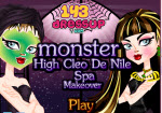 Monster High Cleo De Nile Spa Makeover