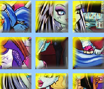 Monster High online pizzl…