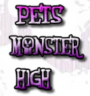 Monster High kisállatok